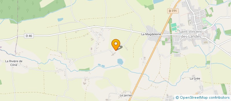 localisation de l'entreprise MONSIEUR JEAN-PIERRE COURCOUL  SAINT-VINCENT-DES-LANDES