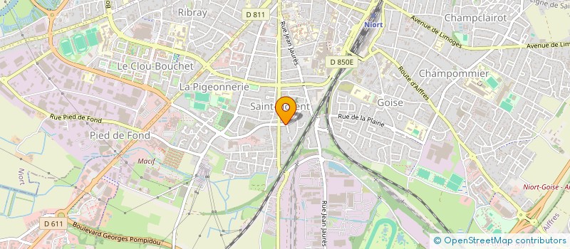 localisation de l'entreprise MONSIEUR JEAN-PIERRE COUSSEAU à NIORT