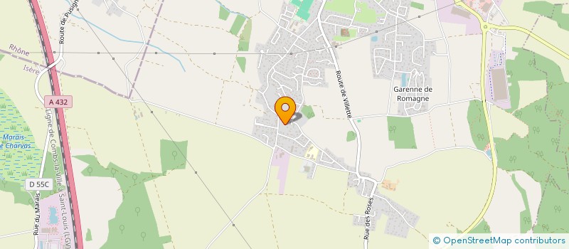 localisation de l'entreprise MONSIEUR JEAN-PIERRE COUTURE  VILLETTE-D'ANTHON