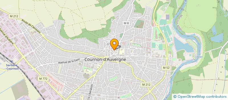 localisation de l'entreprise MONSIEUR JEAN-PIERRE COUYRAS à COURNON-D'AUVERGNE