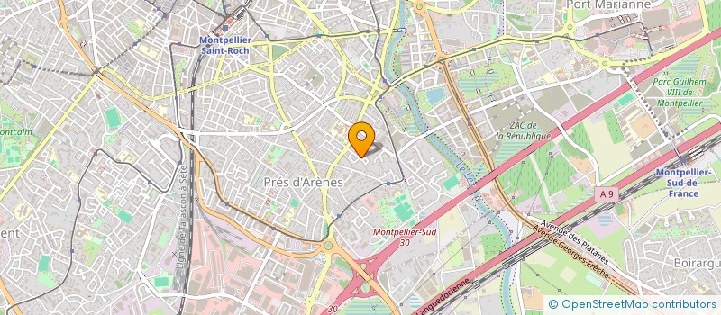 localisation de l'entreprise MONSIEUR JEAN-PIERRE CRETUAL  POUZOLLES