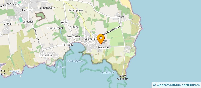 localisation de l'entreprise MONSIEUR JEAN-PIERRE CRIVELLARI  GROIX