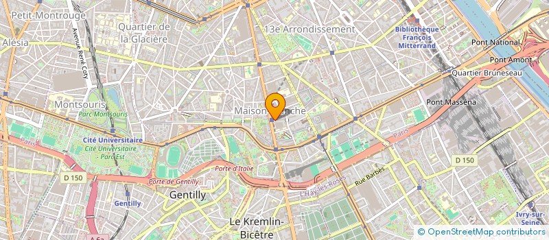 localisation de l'entreprise MONSIEUR JEAN PIERRE CROISY  PARIS