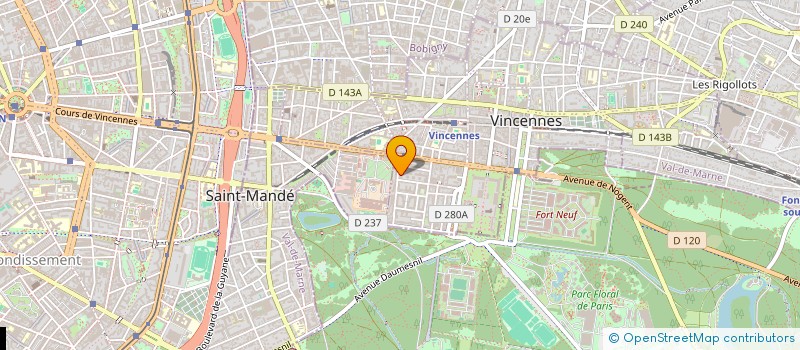 localisation de l'entreprise MONSIEUR JEAN-PIERRE CROULLEBOIS  VINCENNES