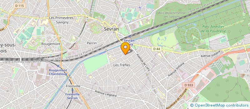 localisation de l'entreprise MONSIEUR JEAN-PIERRE CUNY à SEVRAN