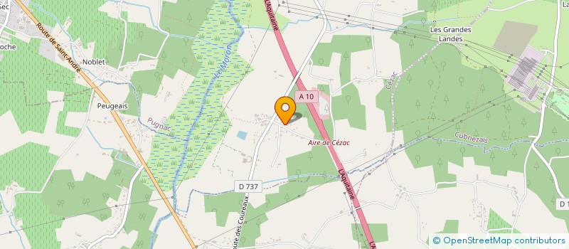 localisation de l'entreprise MONSIEUR JEAN-PIERRE CURUTCHET  CEZAC
