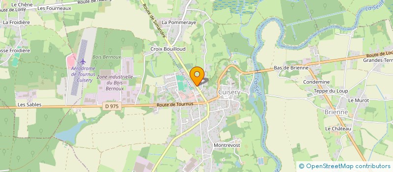 localisation de l'entreprise MONSIEUR JEAN-PIERRE D'IMPERIO  CUISERY