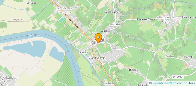 localisation de l'entreprise MONSIEUR JEAN PIERRE DANCHOTTE  PAILLET