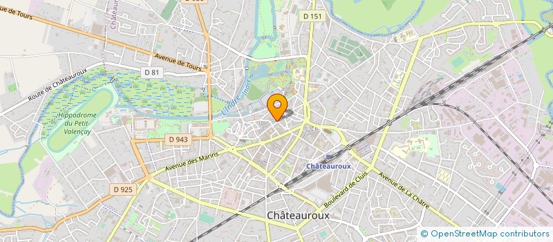 localisation de l'entreprise MONSIEUR JEAN-PIERRE DARCHIS à CHATEAUROUX