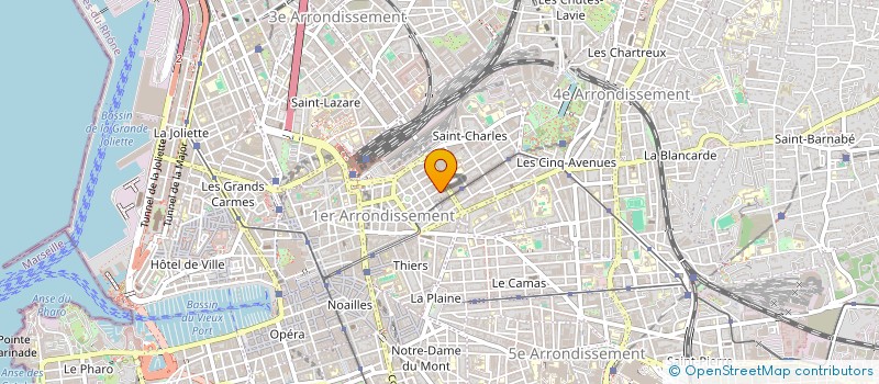 localisation de l'entreprise MONSIEUR JEAN-PIERRE DARRIEUTORT  MARSEILLE