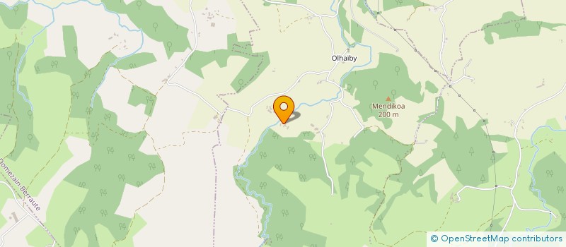 localisation de l'entreprise MONSIEUR JEAN-PIERRE DARRITCHON  AMOROTS-SUCCOS