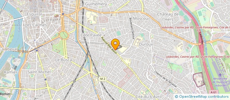 localisation de l'entreprise MONSIEUR JEAN-PIERRE DARTIGUES à TOULOUSE
