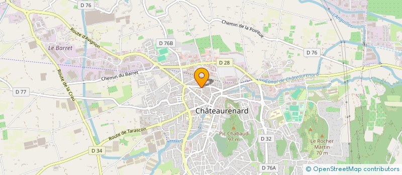 localisation de l'entreprise MONSIEUR JEAN-PIERRE DAUDET à CHATEAURENARD