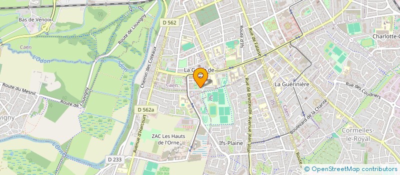 localisation de l'entreprise MONSIEUR JEAN-PIERRE DAVOURIE à CAEN