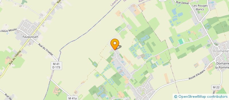 localisation de l'entreprise MONSIEUR JEAN-PIERRE DE VRIEZE à AUBERS
