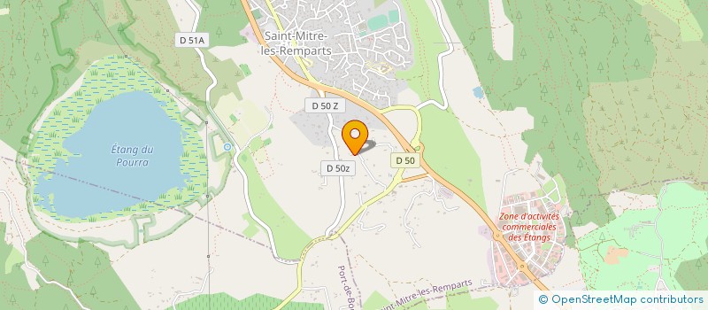 localisation de l'entreprise MONSIEUR JEAN PIERRE DEBELFORT à SAINT-MITRE-LES-REMPARTS
