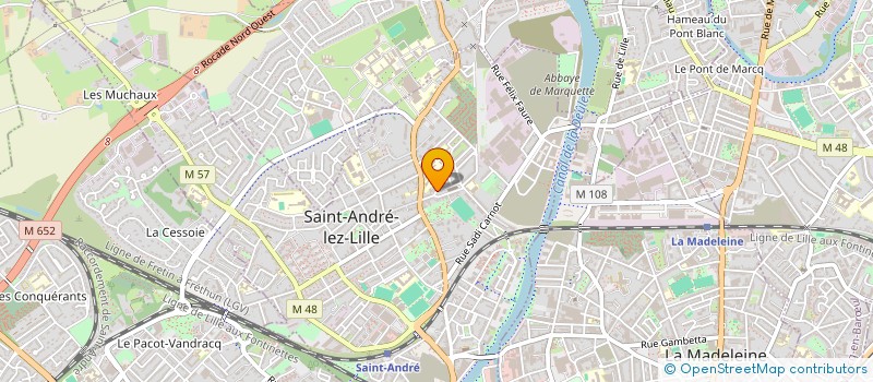 localisation de l'entreprise MONSIEUR JEAN-PIERRE DEFFONTAINES à MARCQ-EN-BARŒUL