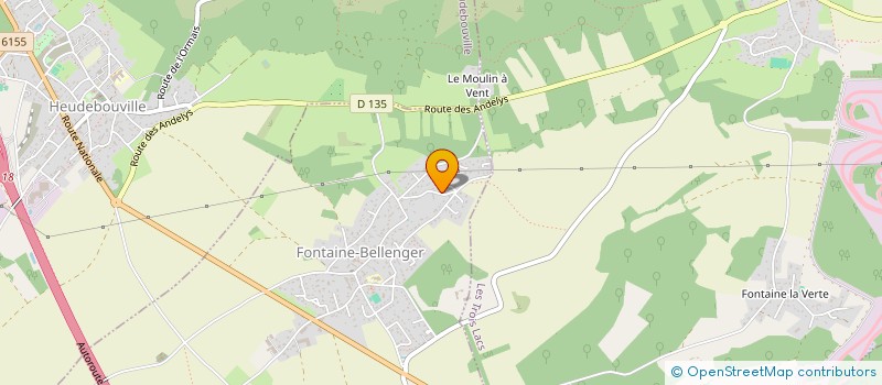 localisation de l'entreprise MONSIEUR JEAN-PIERRE DEGRAEVE à FONTAINE-BELLENGER