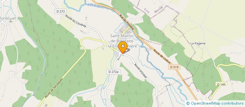 localisation de l'entreprise MONSIEUR JEAN-PIERRE DELACOUR  COURTONNE-LA-MEURDRAC