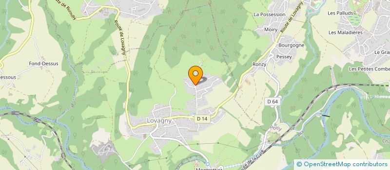 localisation de l'entreprise MONSIEUR JEAN-PIERRE DELAUNAY  LOVAGNY