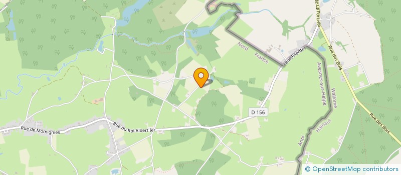 localisation de l'entreprise MONSIEUR JEAN PIERRE DELEBECQUE  ANOR