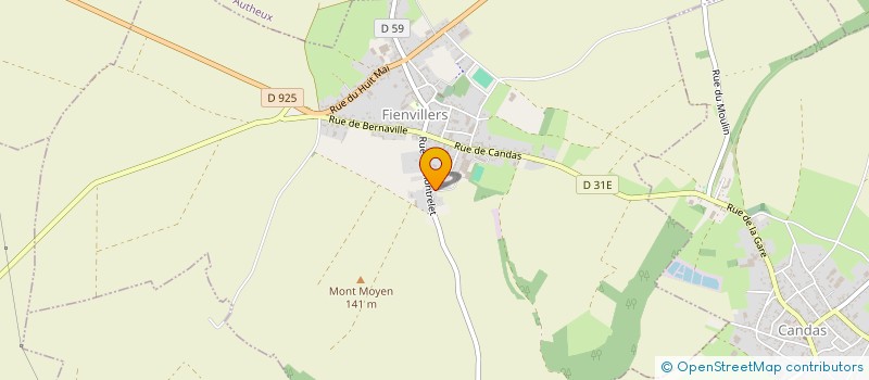 localisation de l'entreprise MONSIEUR JEAN-PIERRE DELESPIERRE  FIENVILLERS