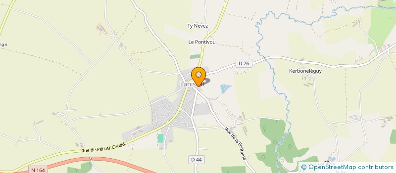 localisation de l'entreprise MONSIEUR JEAN-PIERRE DELOBEL  BON REPOS SUR BLAVET