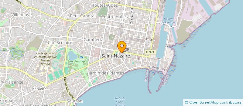 localisation de l'entreprise MONSIEUR JEAN-PIERRE DELORME  SAINT-NAZAIRE