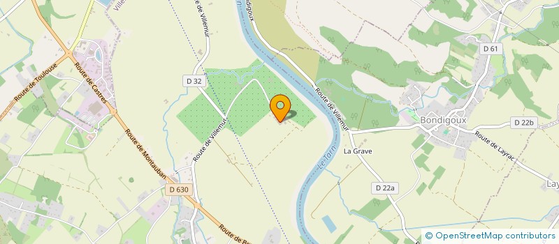 localisation de l'entreprise MONSIEUR JEAN PIERRE DELPONT  VILLEMUR-SUR-TARN