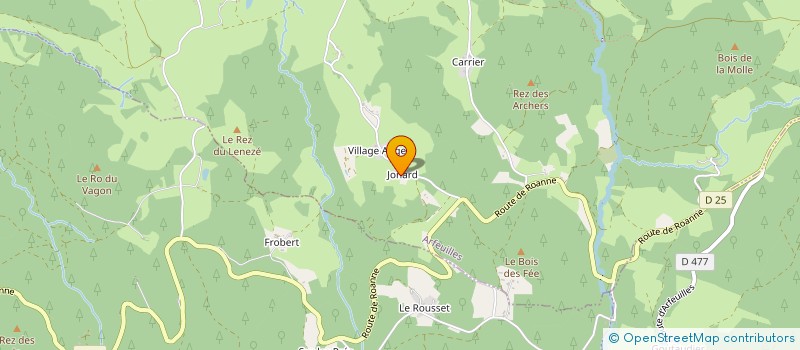 localisation de l'entreprise MONSIEUR JEAN-PIERRE DENIS  LAPALISSE