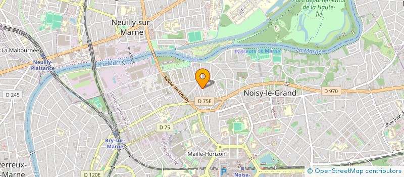 localisation de l'entreprise MONSIEUR JEAN-PIERRE DERANGER à NOISY-LE-GRAND