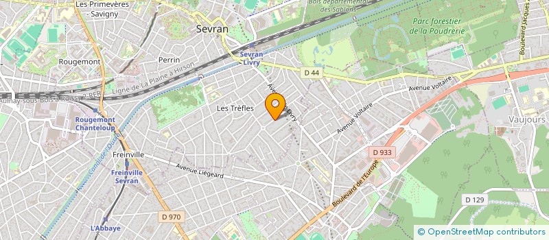 localisation de l'entreprise MONSIEUR JEAN-PIERRE DESCAMP à SEVRAN