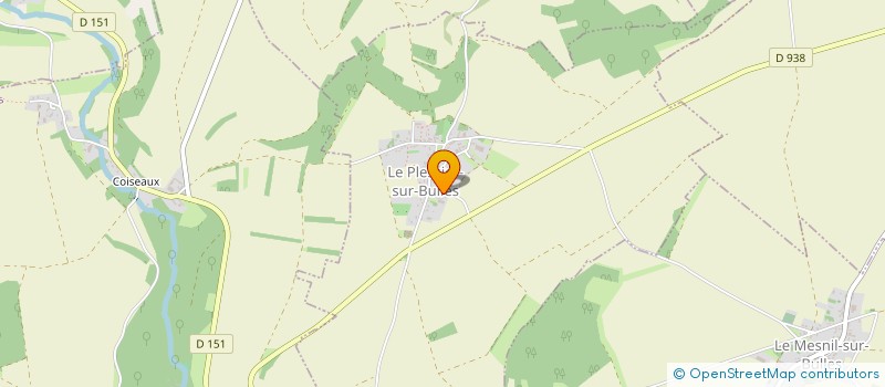 localisation de l'entreprise MONSIEUR JEAN-PIERRE DESCROIZETTE  LE PLESSIER-SUR-BULLES