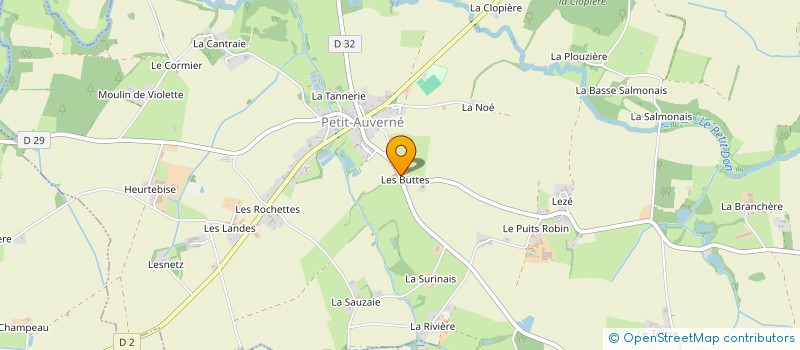 localisation de l'entreprise MONSIEUR JEAN-PIERRE DESFOSSES à LE PETIT-AUVERNE