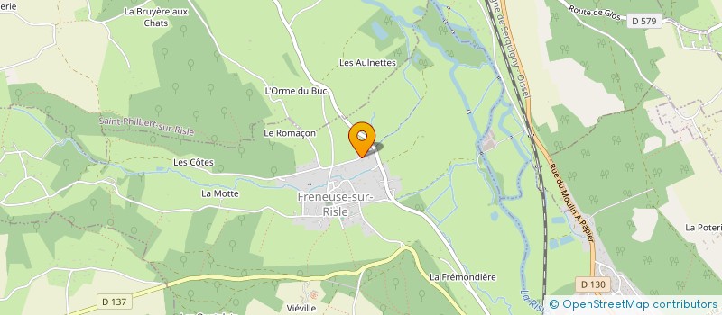 localisation de l'entreprise MONSIEUR JEAN-PIERRE DESHAYES à FRENEUSE-SUR-RISLE