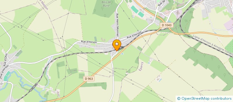 localisation de l'entreprise MONSIEUR JEAN PIERRE DESJARDINS  BUIRE