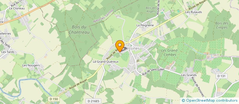 localisation de l'entreprise MONSIEUR JEAN-PIERRE DESLANDES  PESSINES