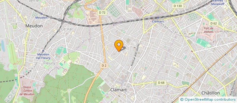 localisation de l'entreprise MONSIEUR JEAN-PIERRE DESMAZES à CLAMART