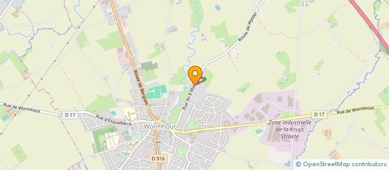 localisation de l'entreprise MONSIEUR JEAN-PIERRE DESPLANQUE  WORMHOUT