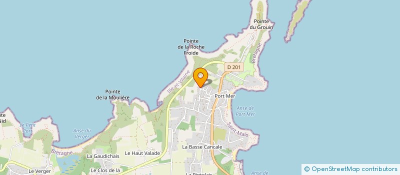localisation de l'entreprise MONSIEUR JEAN-PIERRE DEVEZE à CANCALE
