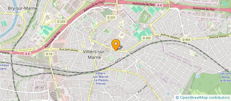 localisation de l'entreprise MONSIEUR JEAN-PIERRE DI-GENNARO à VILLIERS-SUR-MARNE