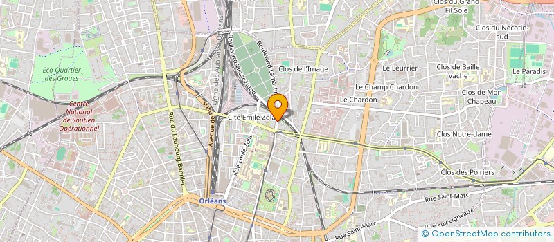 localisation de l'entreprise MONSIEUR JEAN PIERRE DICK à ORLEANS