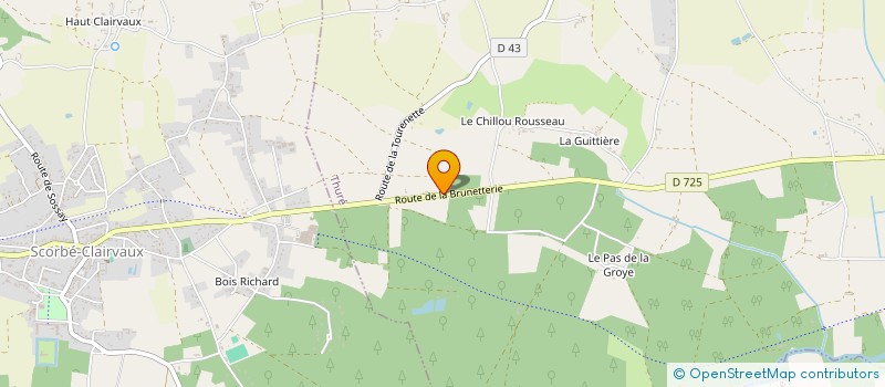 localisation de l'entreprise MONSIEUR JEAN-PIERRE DORMES  THURE