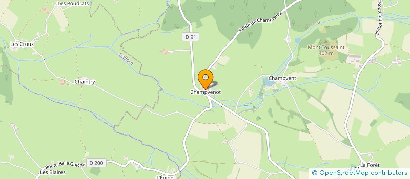 localisation de l'entreprise MONSIEUR JEAN-PIERRE DOUARD  LA GUICHE