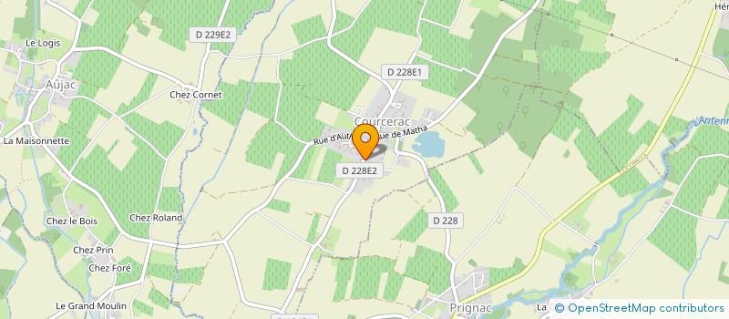 localisation de l'entreprise MONSIEUR JEAN PIERRE DROUET à COURCERAC