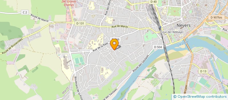 localisation de l'entreprise MONSIEUR JEAN PIERRE DUBERTRAND à NEVERS
