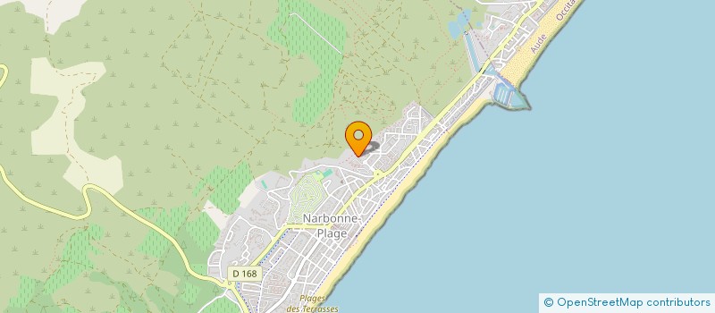 localisation de l'entreprise MONSIEUR JEAN-PIERRE DUBOIS  NARBONNE