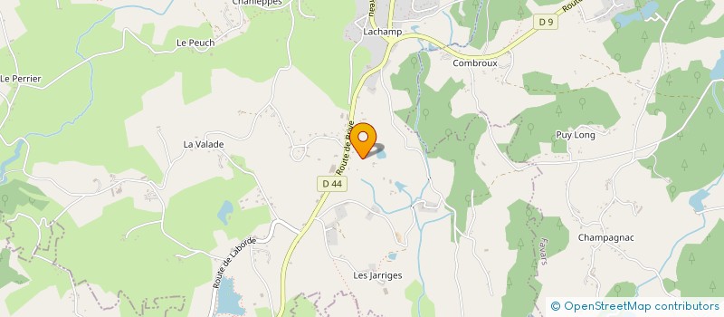 localisation de l'entreprise MONSIEUR JEAN-PIERRE DUBOIS  SAINT-GERMAIN-LES-VERGNES