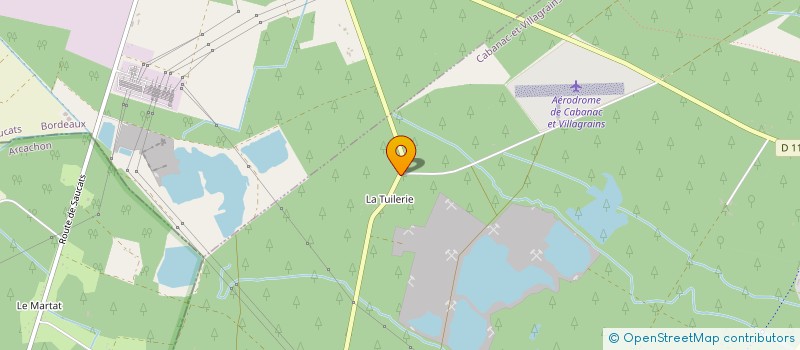 localisation de l'entreprise MONSIEUR JEAN-PIERRE DUBOS  CABANAC-ET-VILLAGRAINS