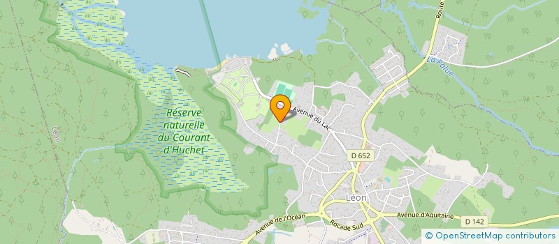 localisation de l'entreprise MONSIEUR JEAN-PIERRE DUBOSCQ  LEON